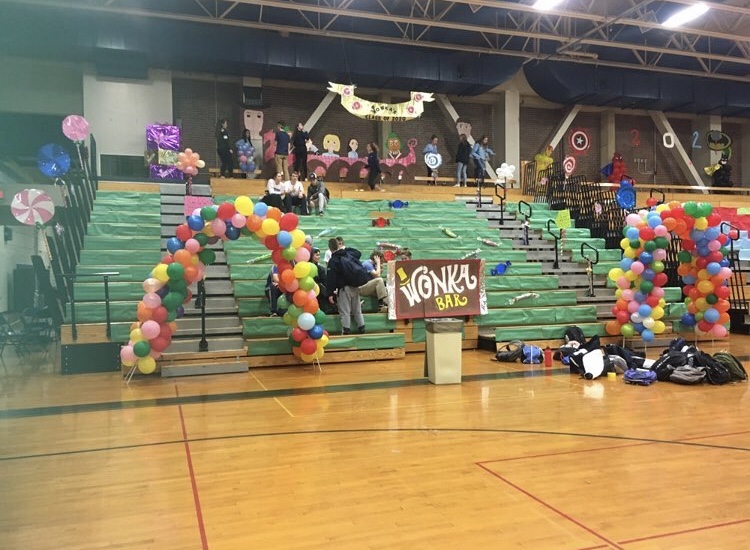 Class of 2020’s homecoming theme set up last year (2017) 