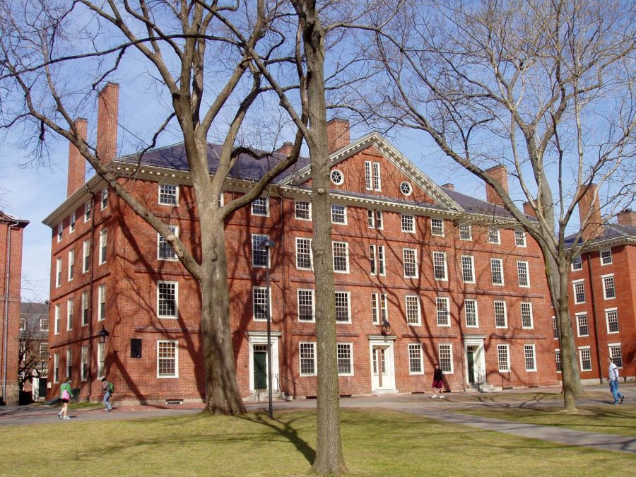 Hollis Hall, Harvard University, Cambridge, Massachusetts, USA.