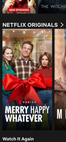 You can find Merry Happy Whatever under the Netlfix Originals section on Netflix. Netlfix is available for subscription online, on televisions, and on the app store. 