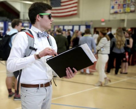 (Owen Heffernan at the 2018 Credit for Life event at Masconomet High School)