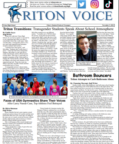 Triton Voice for November 5, 2021