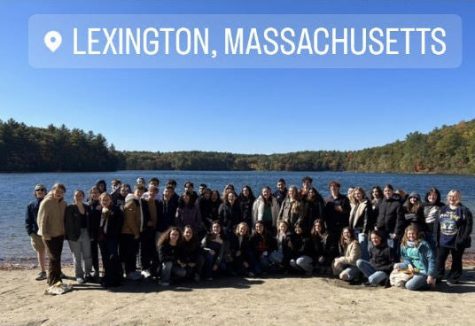 The french exchange students went to Lexington and Concord to learn the history of America.
