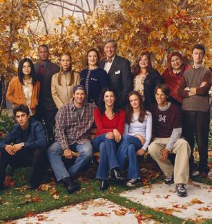 This is the cast of Gilmore Girls 