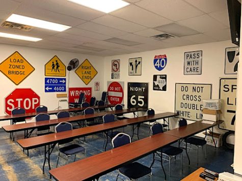 An inside look at a drivers education classroom 