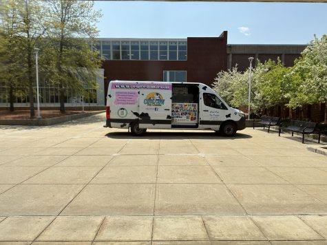 Teachers are provided with an ice cream truck as a token of appreciation.