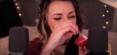 Gibi, an ASMR performerand YouTube personality, once struggled with anxiety and insomnia. Gibi, whose real name is Gine has helped make soothing sounds from everyday life a trendy sensation online (image via Gibi Youtube video).