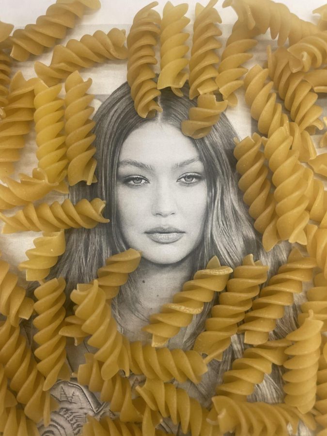 A picture of Gigi Hadid Pasta (PIcture taken by Anna Webb)