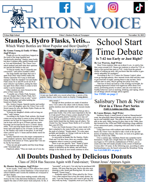 Triton Voice for November 9, 2023
