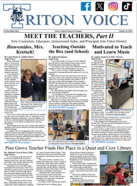 Triton Voice for October 18, 2024