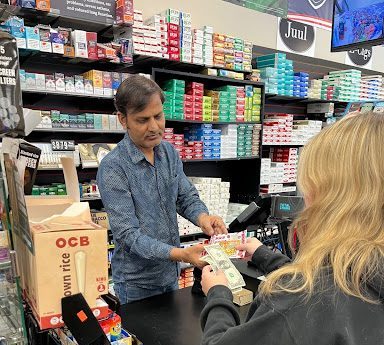 Our 18-year-old reporter purchases scratch tickets at a local convenience store.