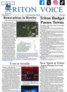 Triton Voice for Friday, May 16, 2025