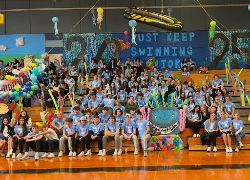 Class of 2025 at Homecoming (photo from class of 25 instagram)
