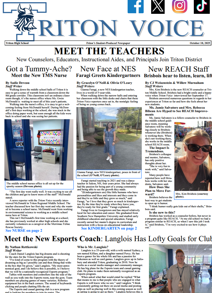Triton Voice for Friday, October 10, 2025