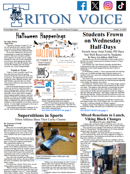 Triton Voice for Friday, October 24, 2025