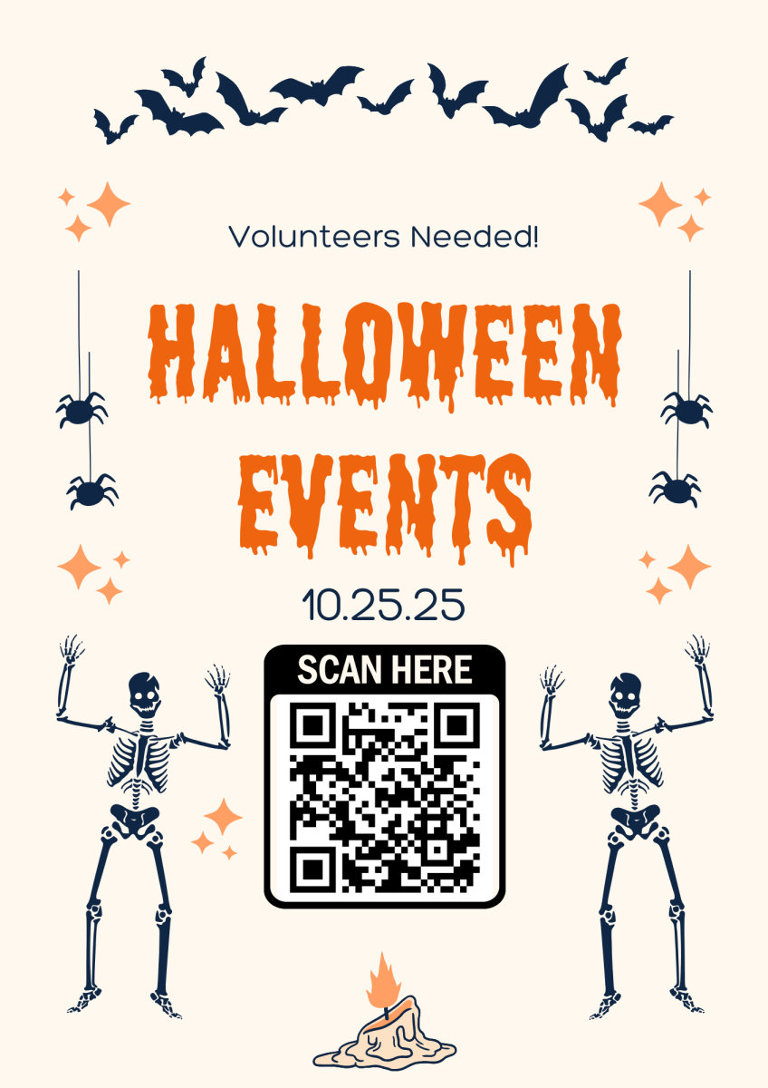 Orange Black Playful Illustrative Halloween Party Invitation Flyer
