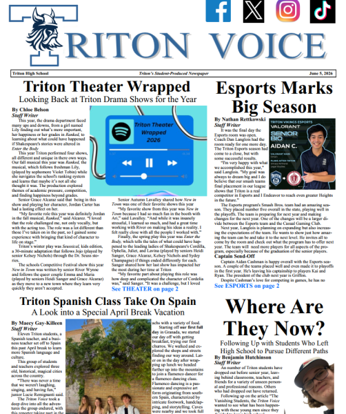 Triton Voice for Friday, June 5, 2026
